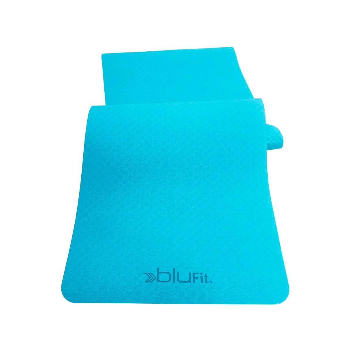 Mat yoga Blu Fit TPE 5mm verde-2