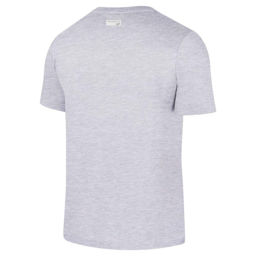 Polera Lifestyle Hombre New Balance Gris-1