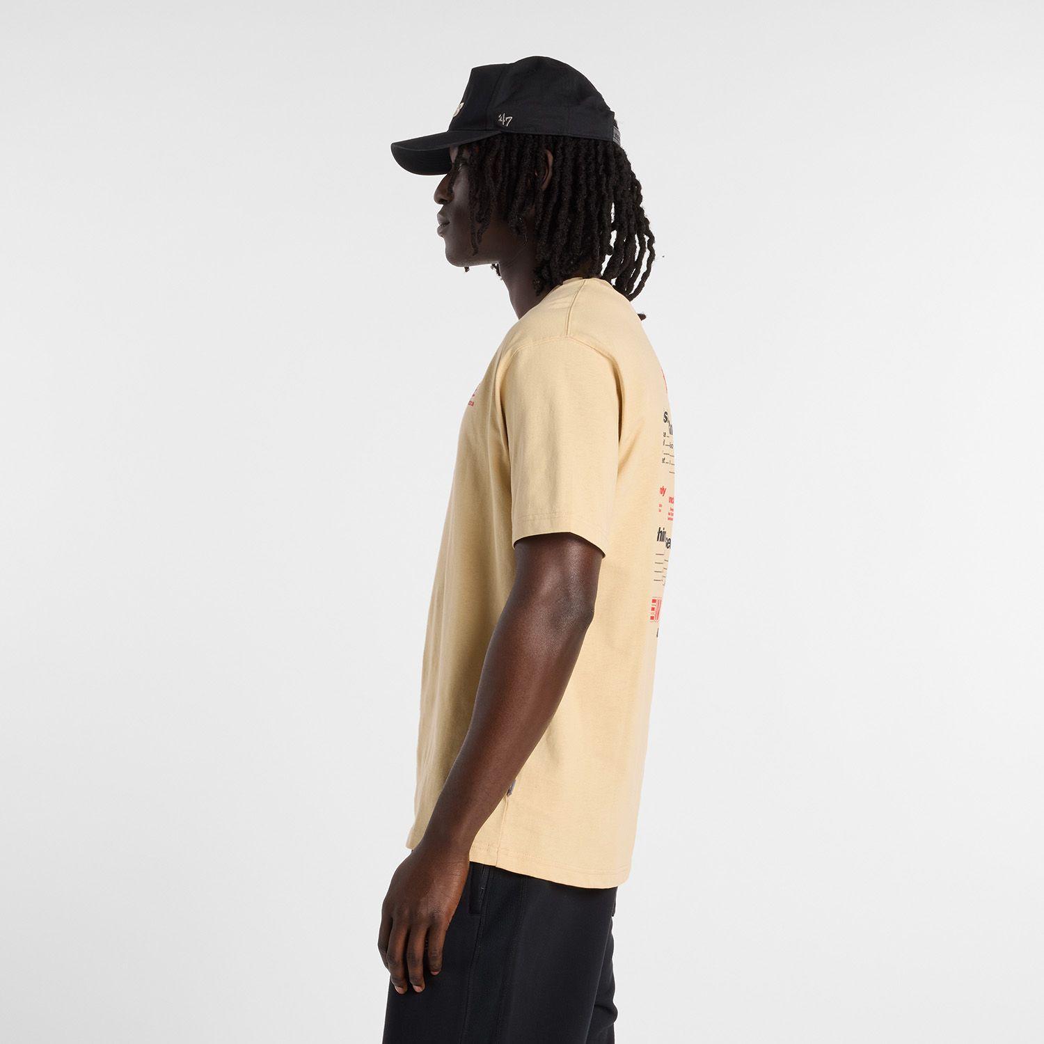 Polera Lifestyle Hombre New Balance Ramen Café Claro-2