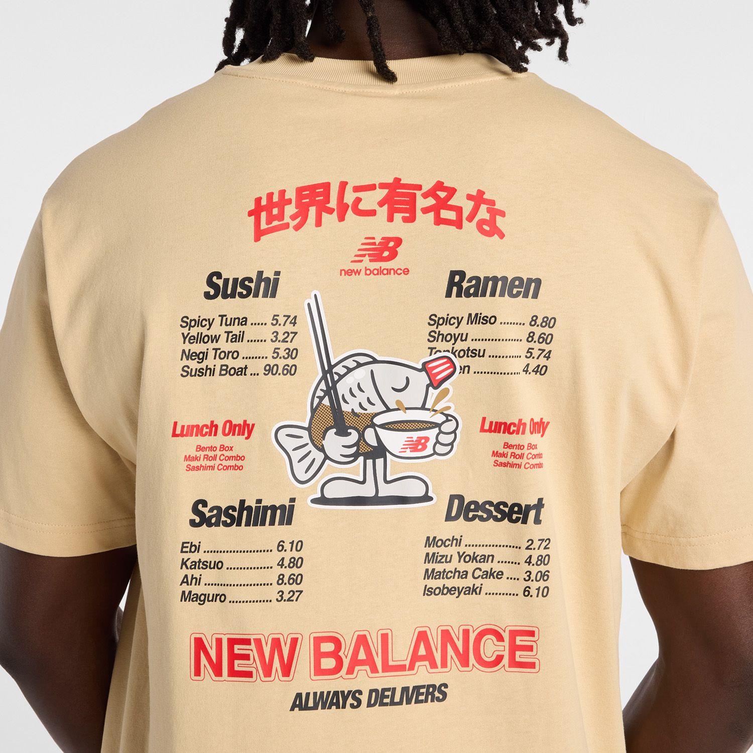 Polera Lifestyle Hombre New Balance Ramen Café Claro-6