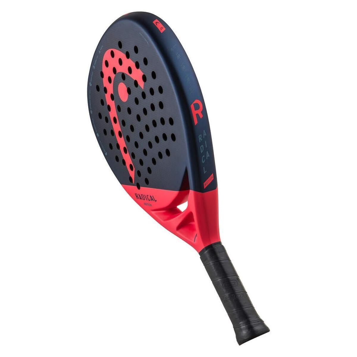 Pala Pádel Head Radical Motion 2024 Negro/Rojo-3