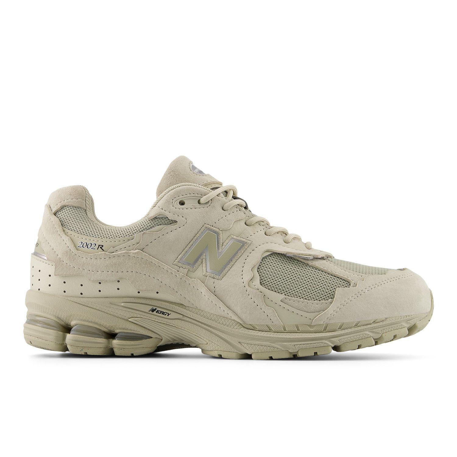 Zapatillas Urbanas Unisex New Balance 2002 R Beige/Verdes-0