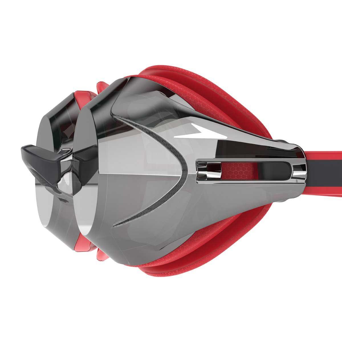 Lentes Natación Unisex Speedo Vanquisher 3.0 Mirrored Rojo-2