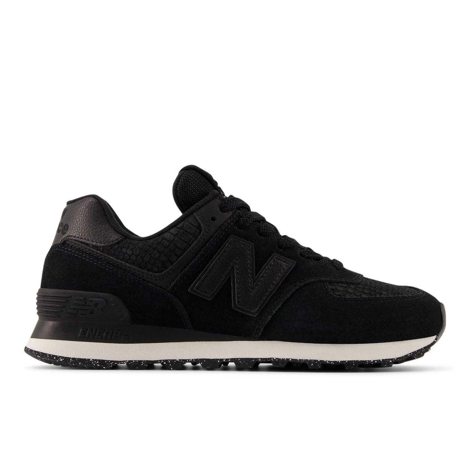Zapatillas Urbanas Mujer New Balance 574 Negra/Blanca-0