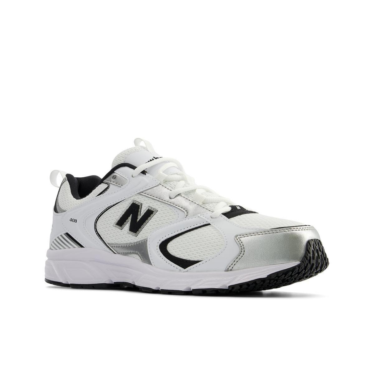 Zapatillas Urbanas Hombre New Balance 408 Blanca/Negro-3