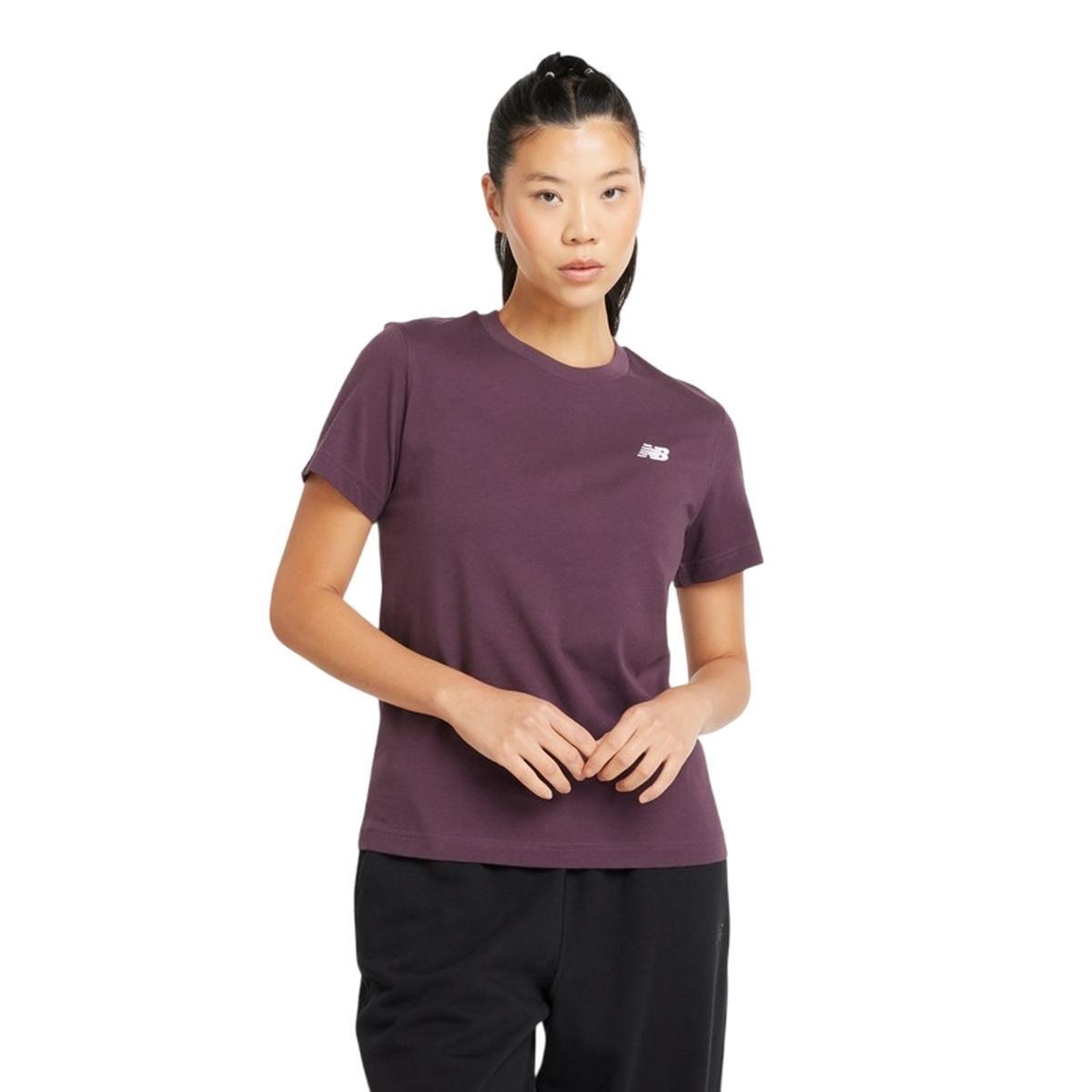 Polera Lifestyle Mujer New Balance Sport Essentials Morada-0