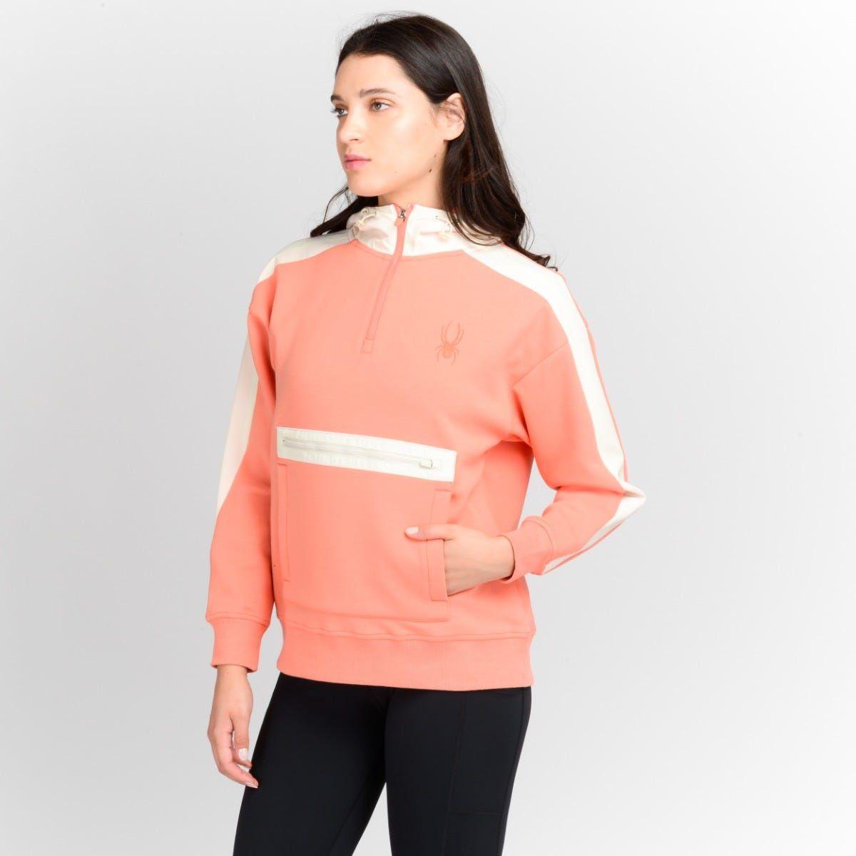 Polerón Entrenamiento Mujer Spyder Sport Nordic Rosado-1