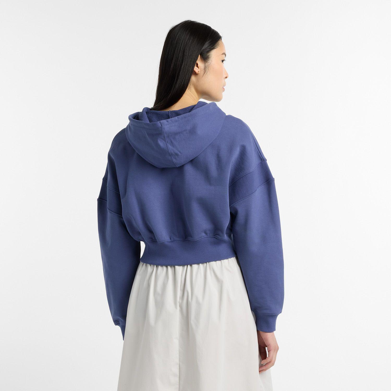 Polerón Lifestyle Mujer New Balance French Terry Full Zip-3
