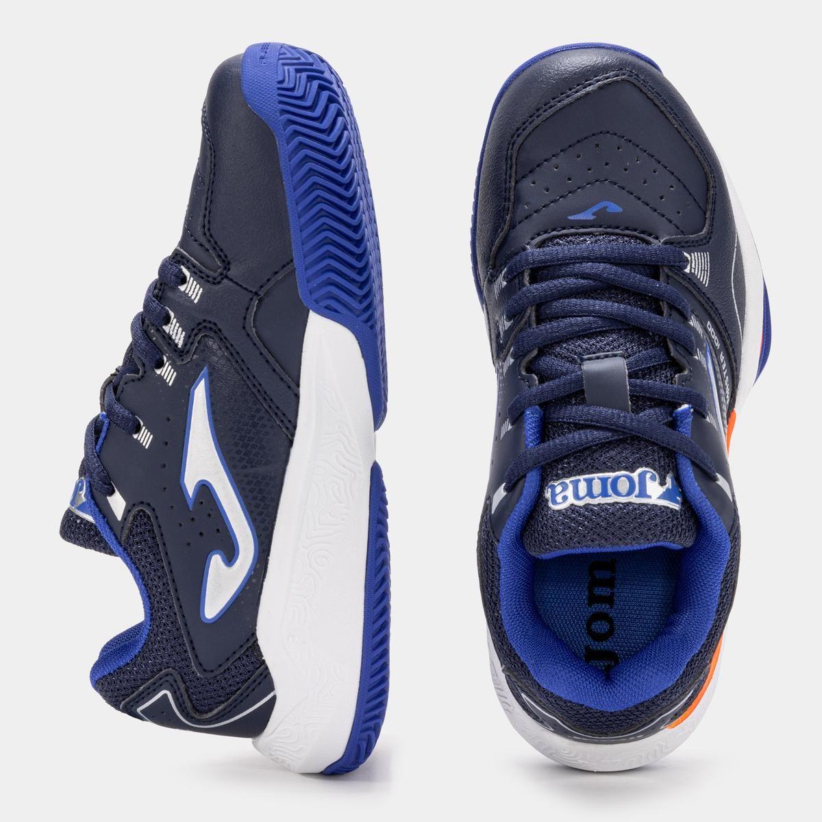 Zapatillas Tenis Niño Joma Master 1000 Azul-3
