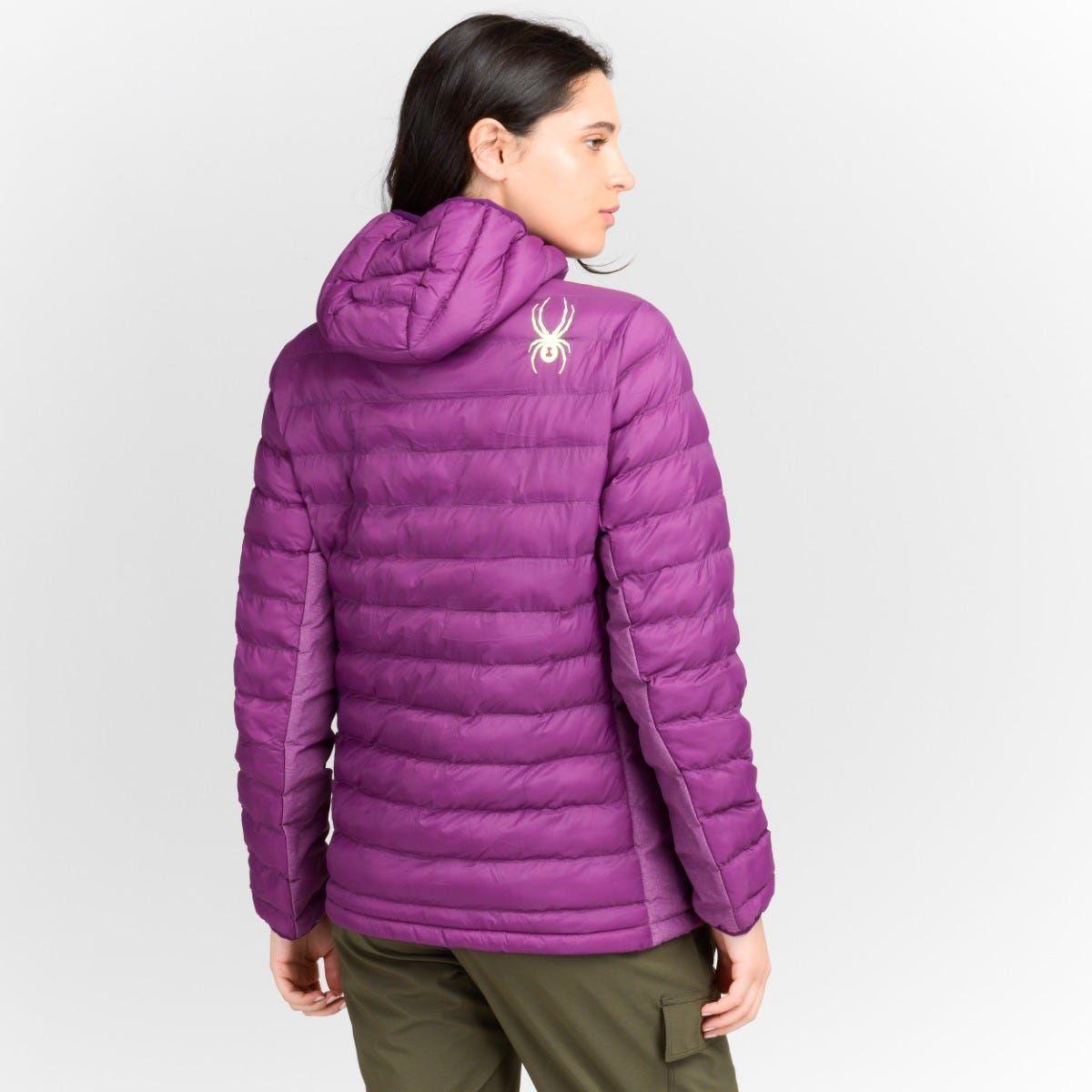 Parka Outdoor Mujer Spyder Speed Fleace Lila-2