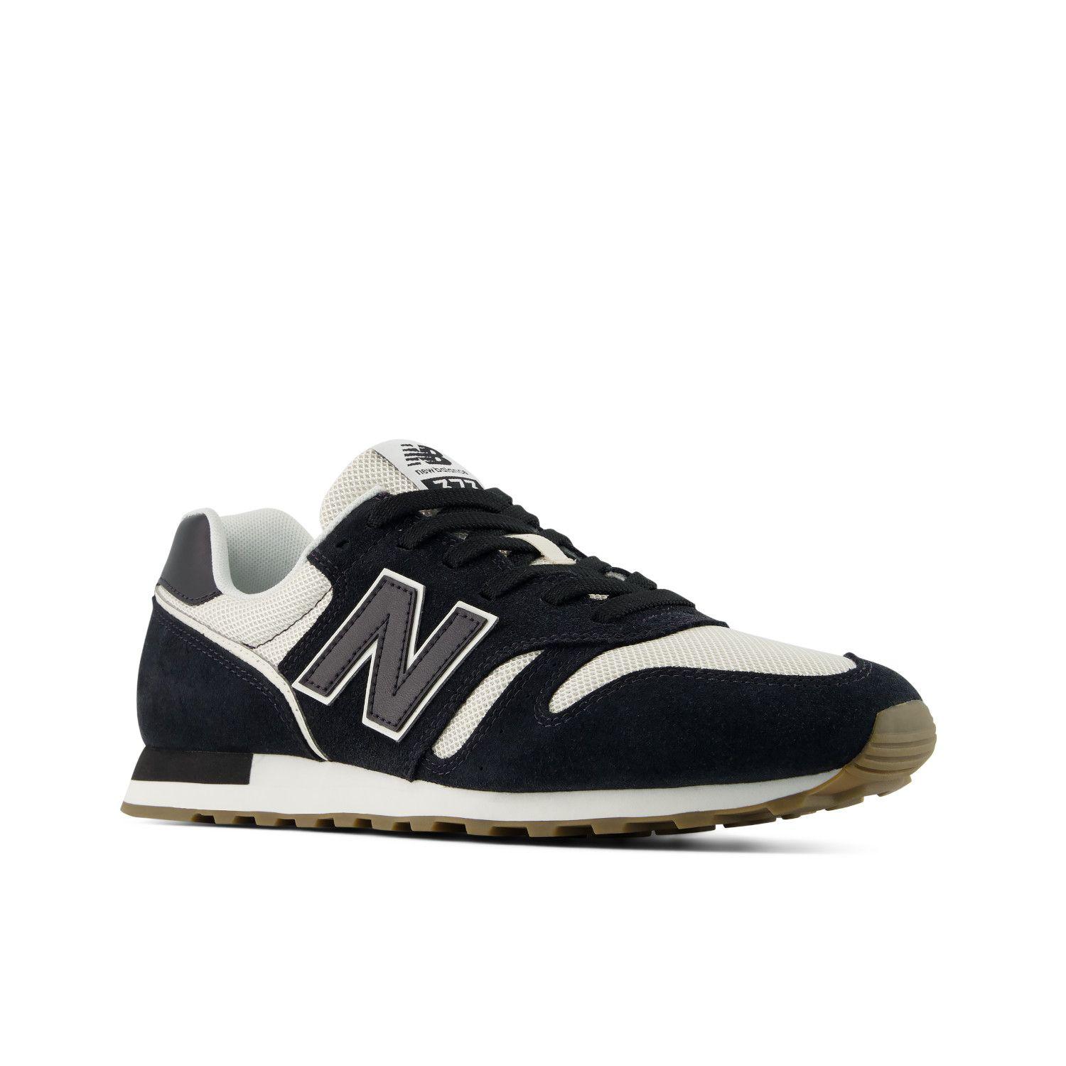 Zapatillas Urbanas Hombre New Balance 373 Blanca/Negra-3