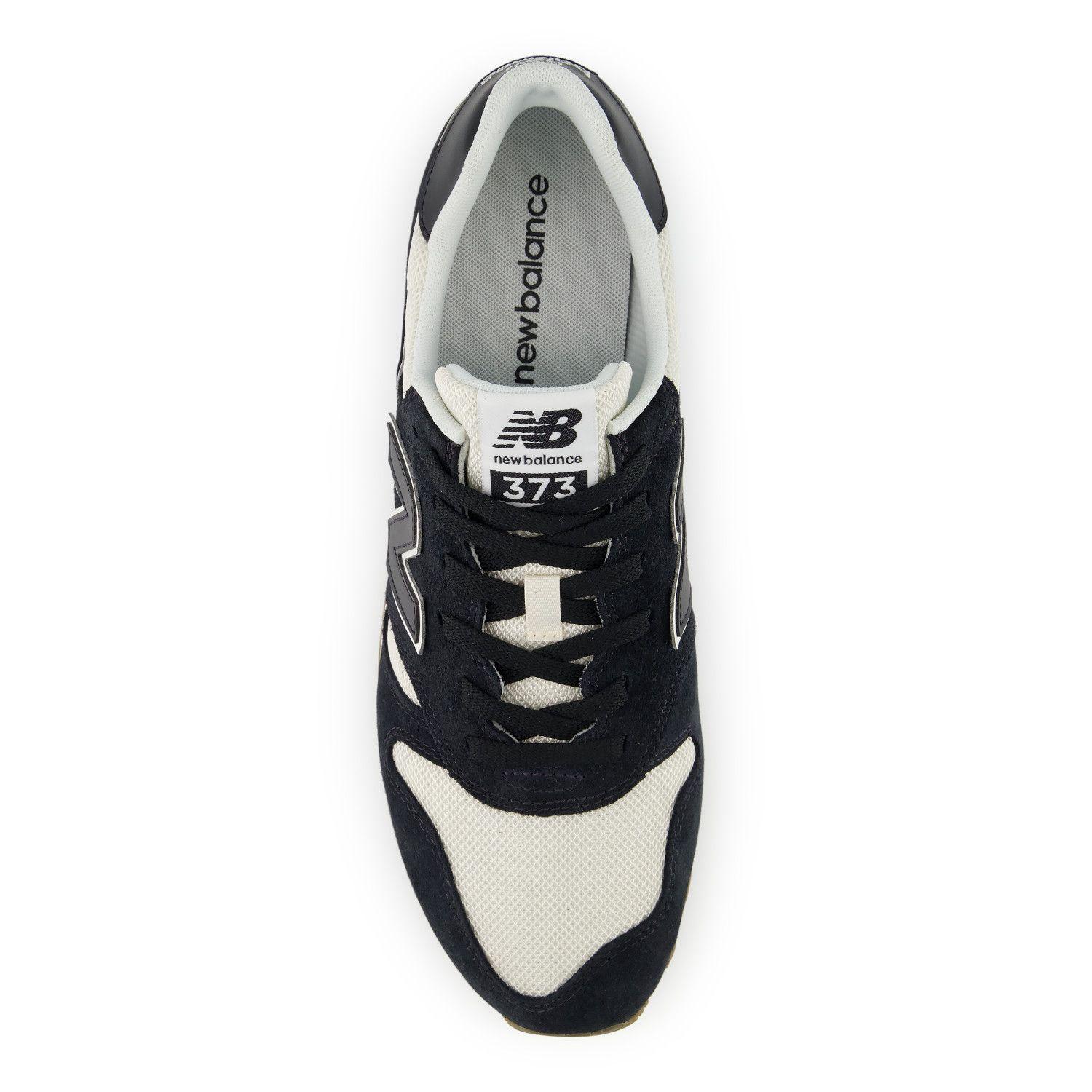 Zapatillas Urbanas Hombre New Balance 373 Blanca/Negra-2