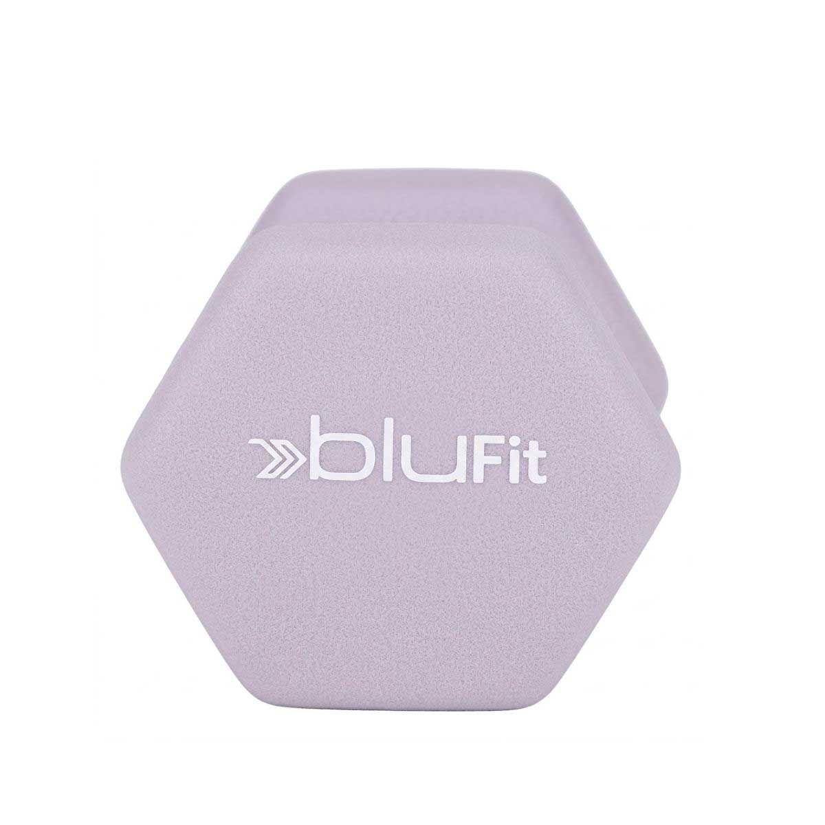 Mancuerna neopreno Blu Fit 0,5 kg Unidad blanco-2