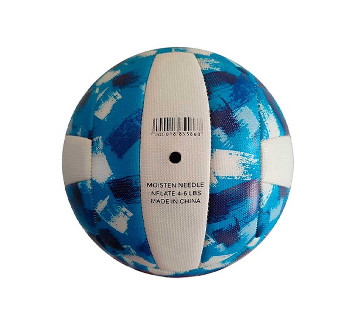 Balón Voleibol Spoga N°5 Azul/Celeste/Blanco-2