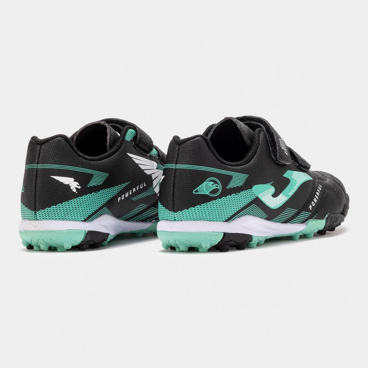 Zapatillas Baby Fútbol Unisex Joma Powerfull Jr Negro-3