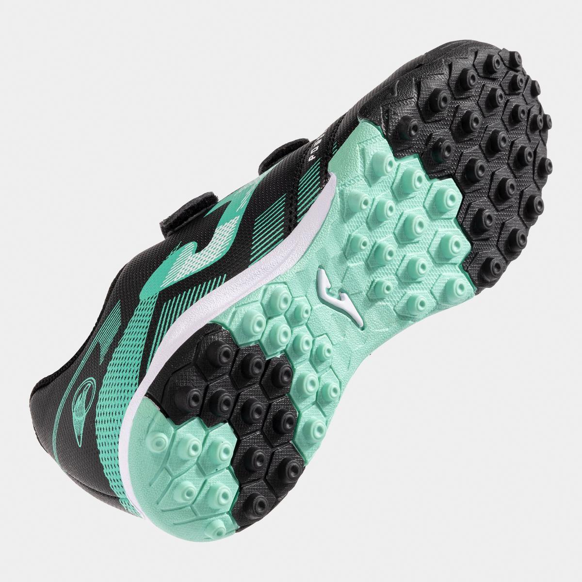 Zapatillas Baby Fútbol Unisex Joma Powerfull Jr Negro-5