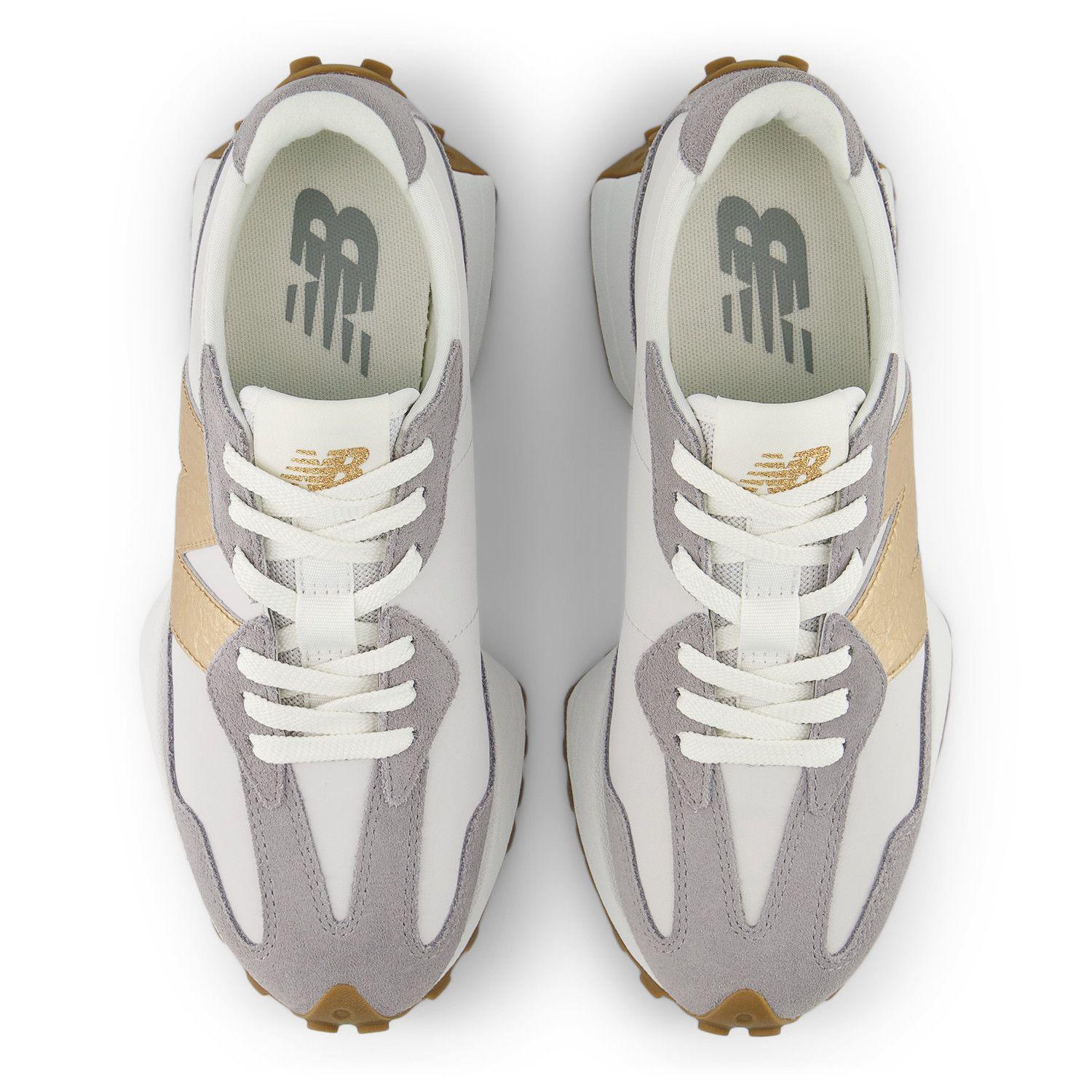 Zapatillas Urbanas Mujer New Balance 327 Gris/Beige-2