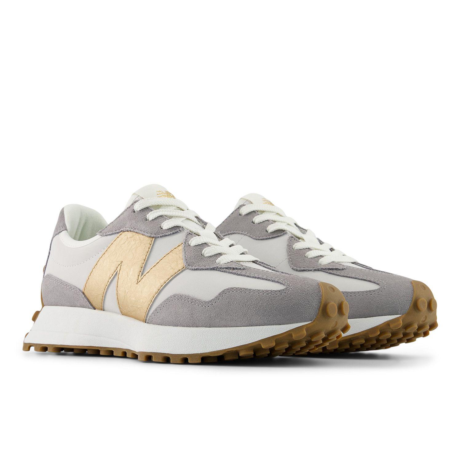 Zapatillas Urbanas Mujer New Balance 327 Gris/Beige-3