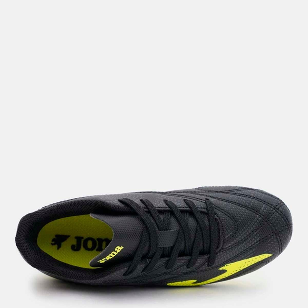 Zapatillas Fútbol Niños Joma Evolution 2502 FG Negra-4