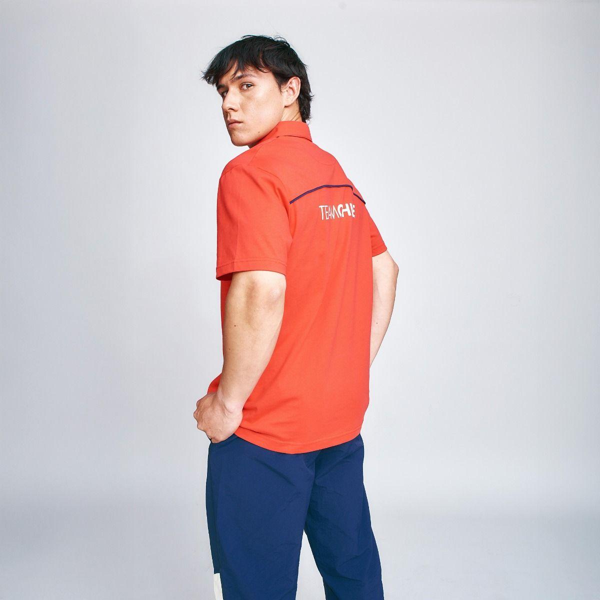 Polera Hombre Sparta Team Chile Roja-1