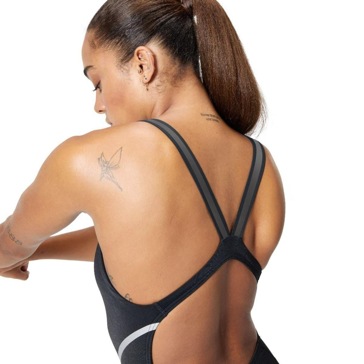 Traje de Baño Natación Mujer Speedo V Class Movement Negro-3