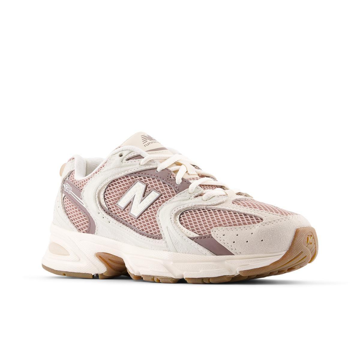 Zapatillas Urbanas Unisex New Balance 530 Blanco/Rosado-3