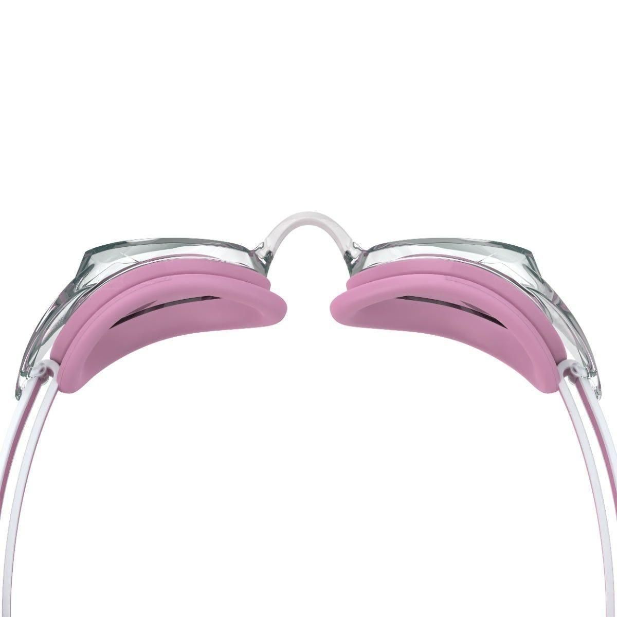Anteojos Natación Mujer Speedo Vanquisher 3.0 Rosado-4
