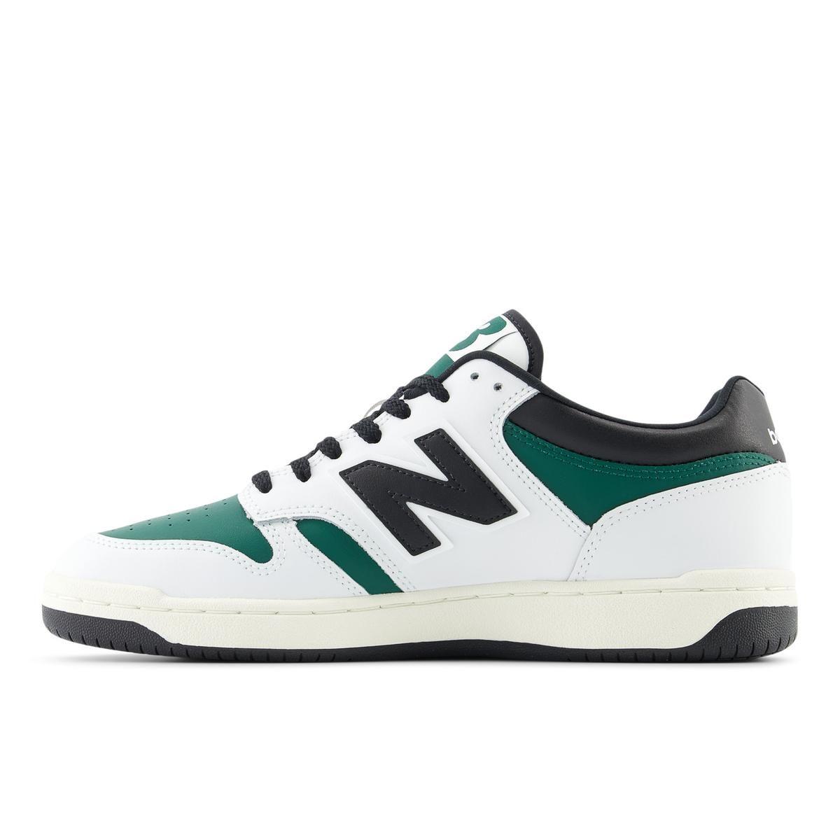 Zapatillas Urbanas Hombre New Balance 480 Blanca/Verde-1
