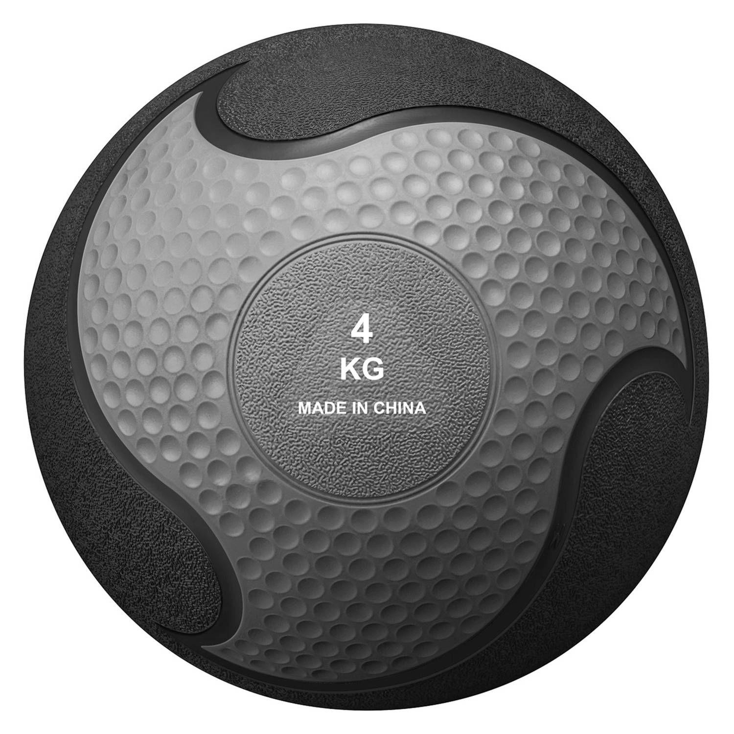 BALÓN MEDICINAL BODY SCULPTURE 4 KG / BLACK GREY-0