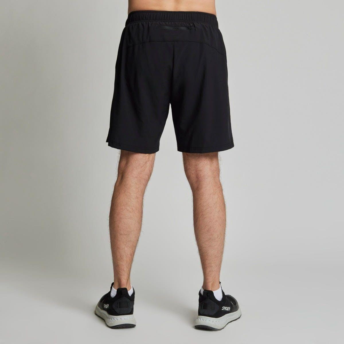 Short 2 en 1 Entrenamiento Hombre Spyder Sport Negro-2