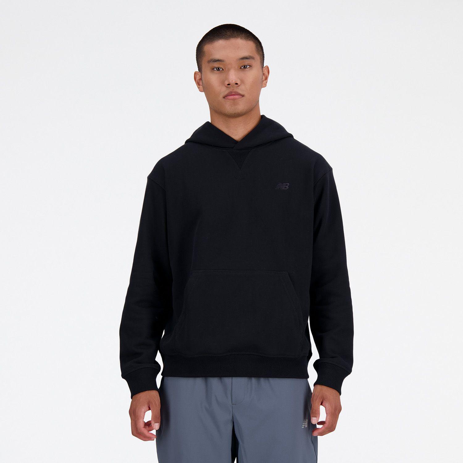 Polerón Lifestyle Hombre New Balance Athletics Negro-0