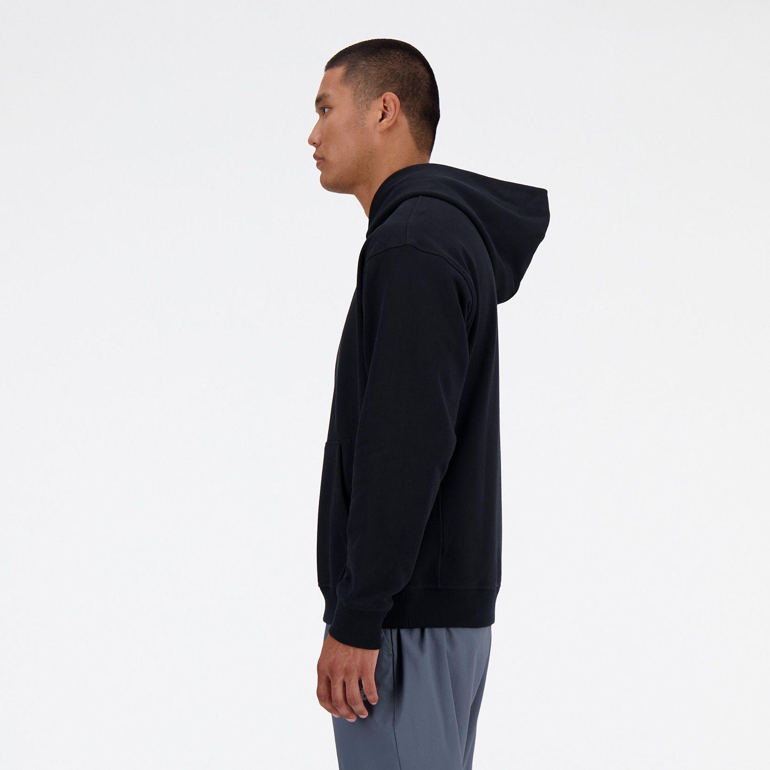Polerón Lifestyle Hombre New Balance Athletics Negro-1
