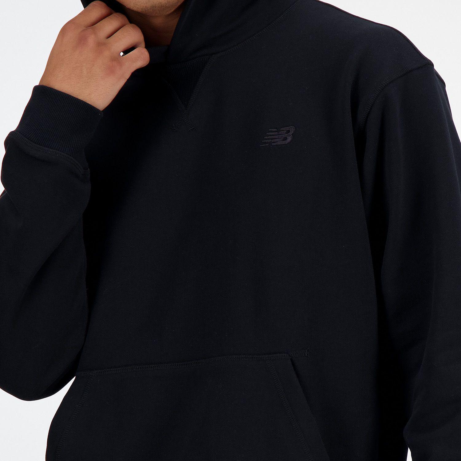 Polerón Lifestyle Hombre New Balance Athletics Negro-3