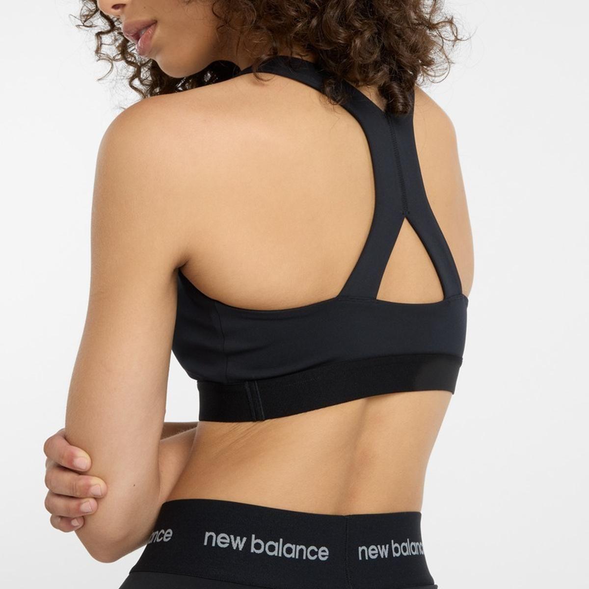 Peto Entrenamiento Mujer New Balance Essential Run Negro-3