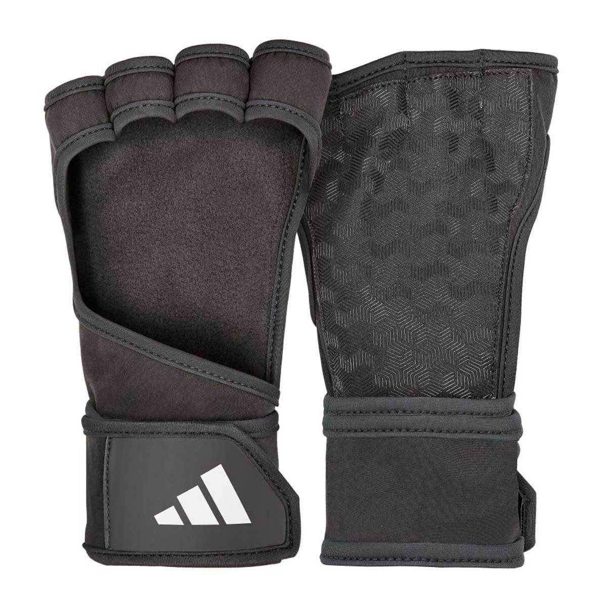 Guantes Fitness Unisex Adidas Open Back Training Negro-1
