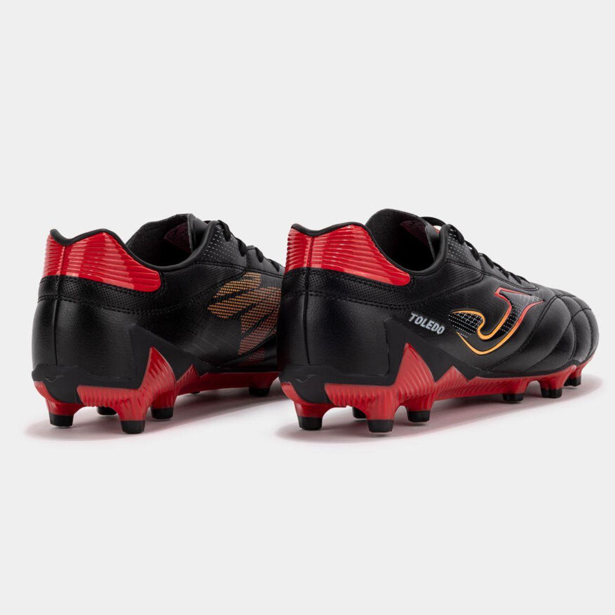 Zapatos Fútbol Hombre Joma Toledo 26  FG Negro-2