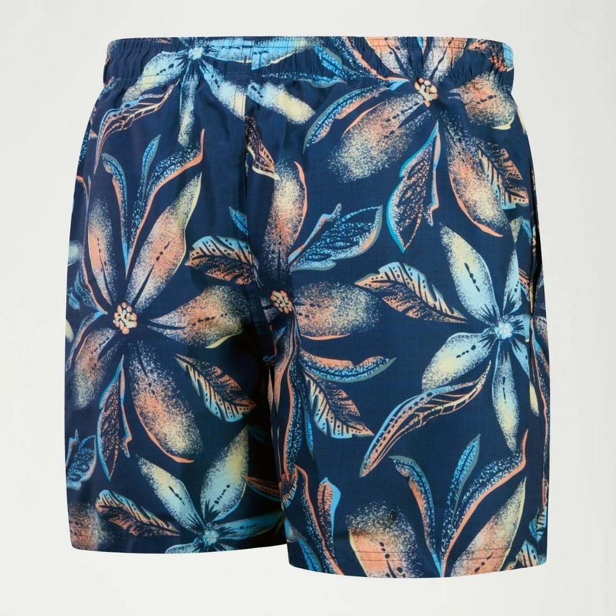 Traje de Baño Natación Hombre Speedo Digital Printed Azul-1