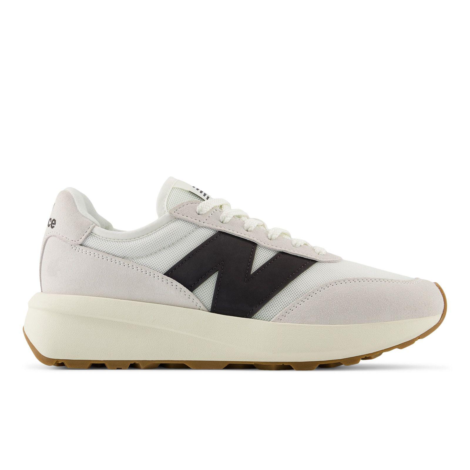 Zapatillas Urbanas Unisex New Balance 370 Blanca/Negro-0