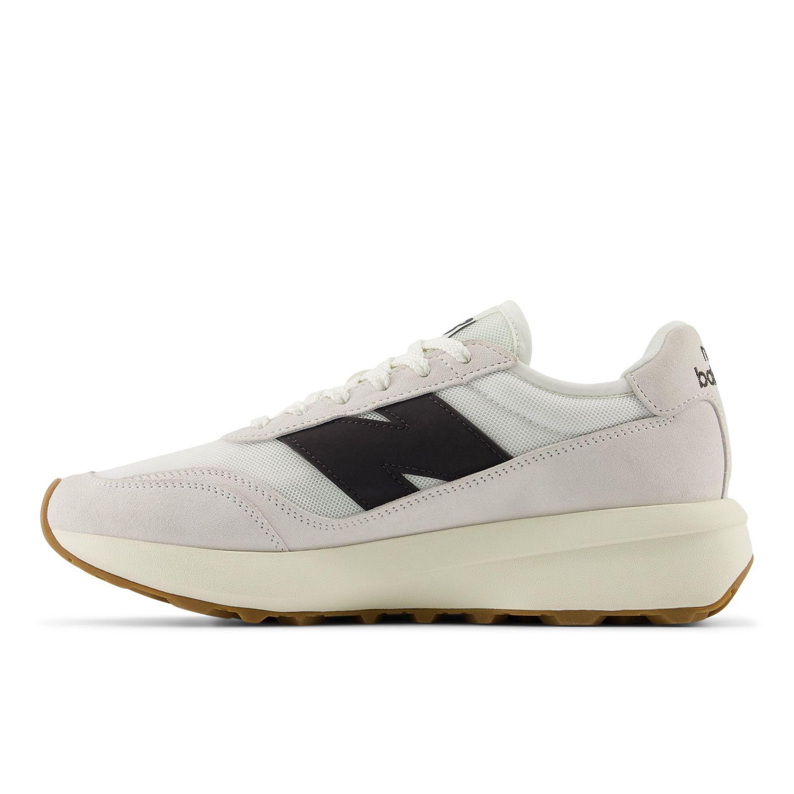 Zapatillas Urbanas Unisex New Balance 370 Blanca/Negro-2