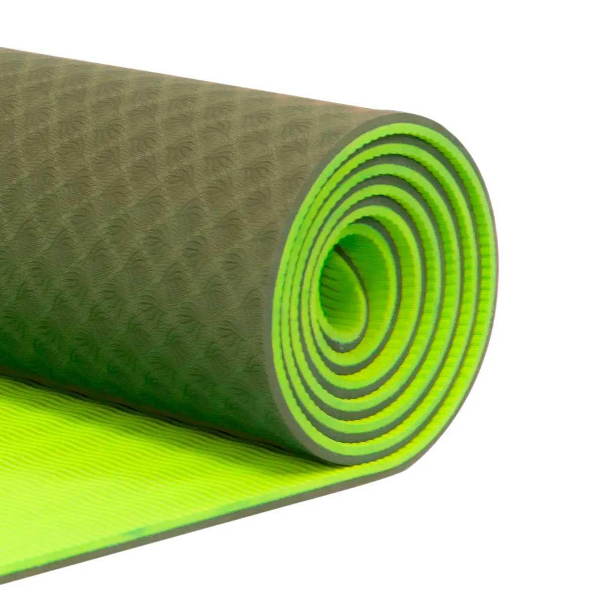 Mat Fitness Blu Fit TPE 6mm Verde-2