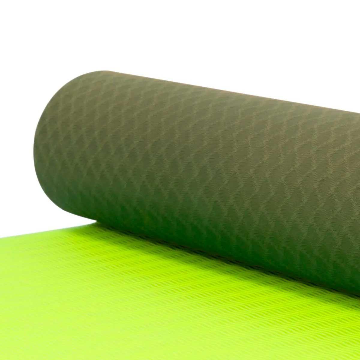 Mat Fitness Blu Fit TPE 6mm Verde-3