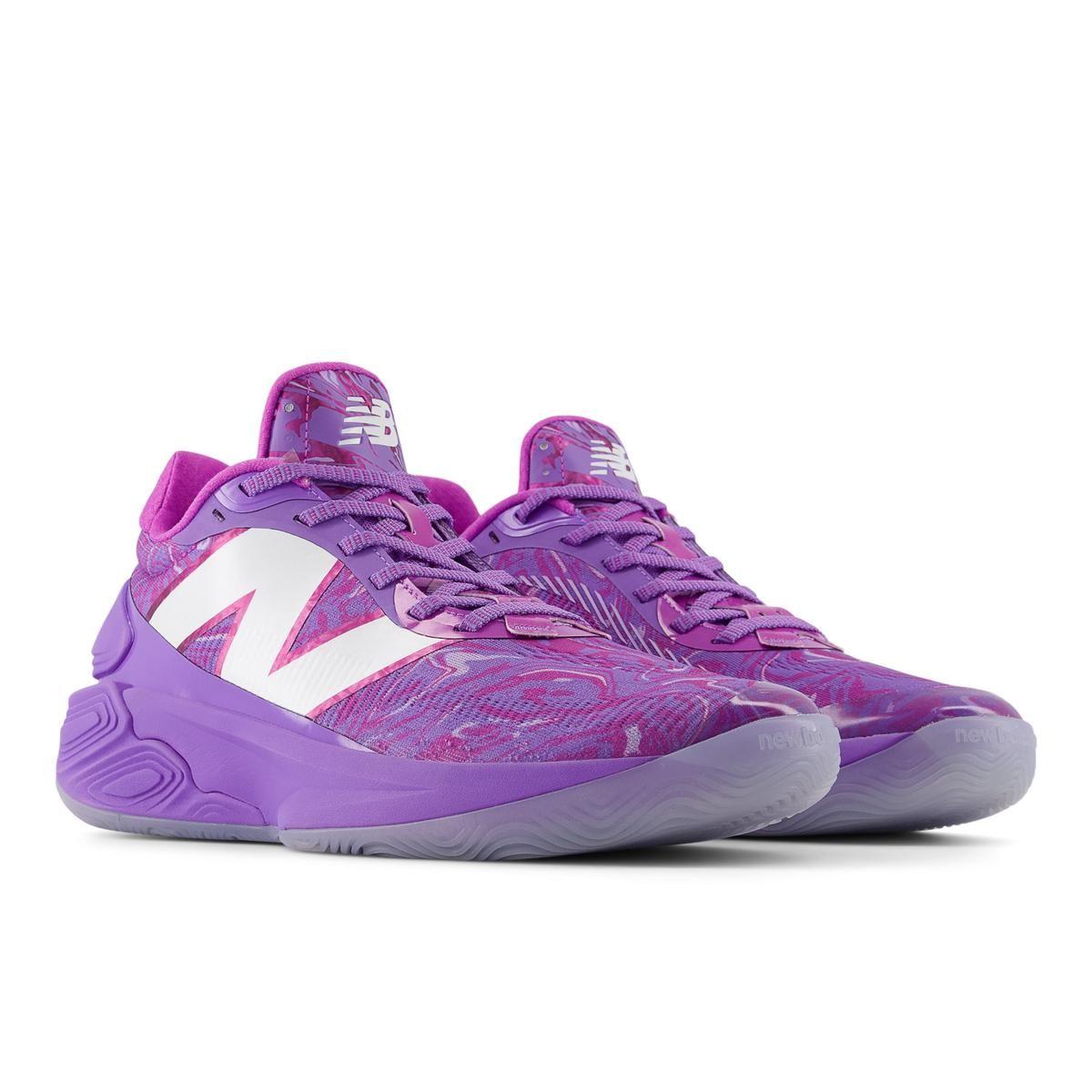 Zapatillas Básquetbol Unisex New Balance Two WXY V5 Morado-3