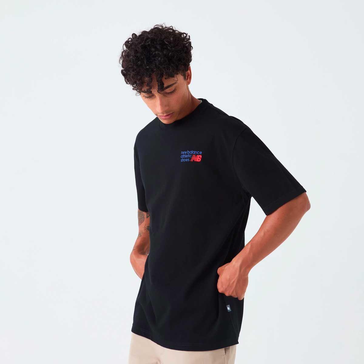 Polera Lifestyle Hombre New Balance Athletics Premium Negra-2