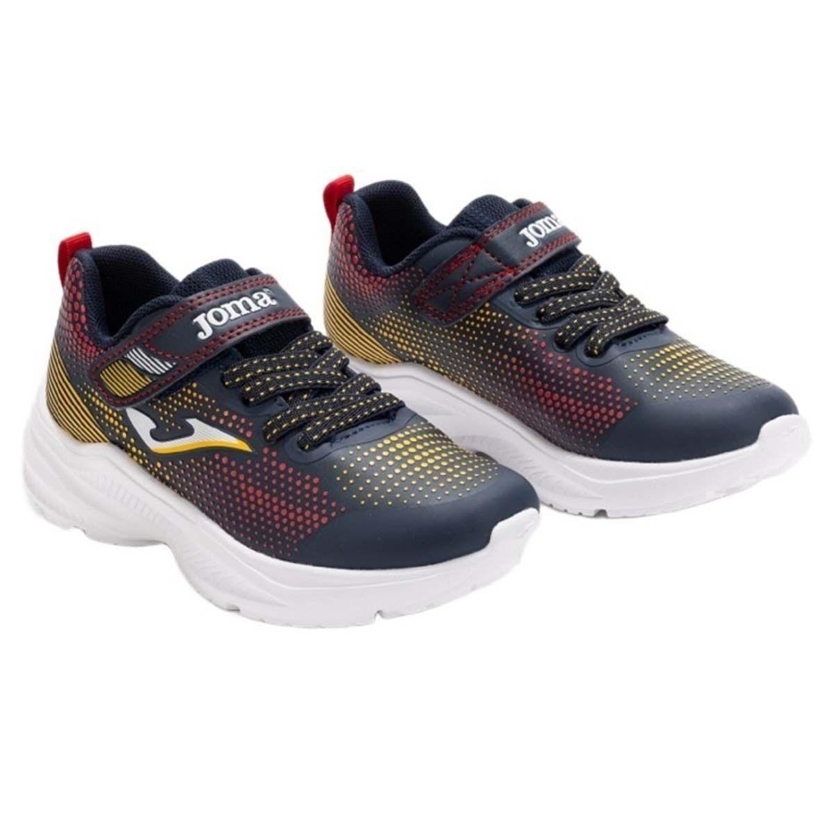 Zapatillas Urbanas Niños Joma Horizon Jr 25 Azul Marino/Cafe-1