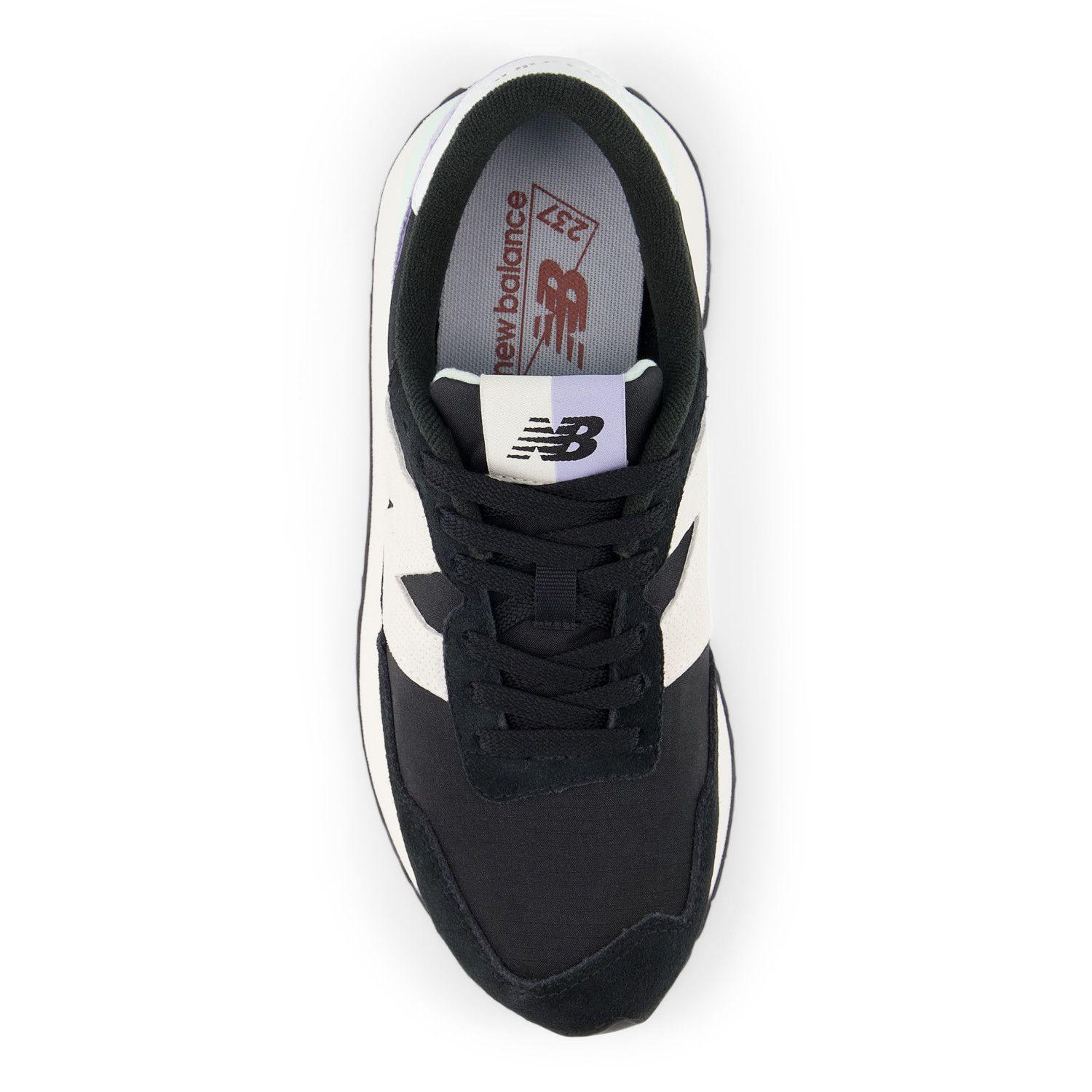 Zapatillas Urbanas Mujer New Balance 237 Negra/Morada-2