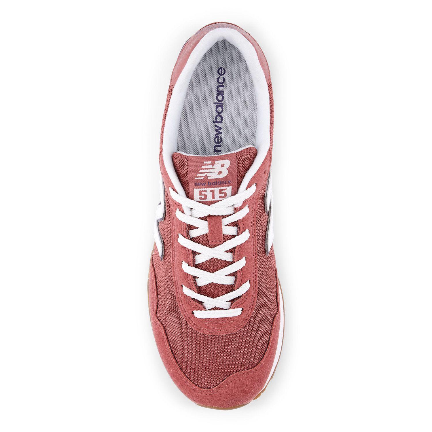Zapatillas Urbanas Hombre New Balance 515 Rojas/Blancas-2
