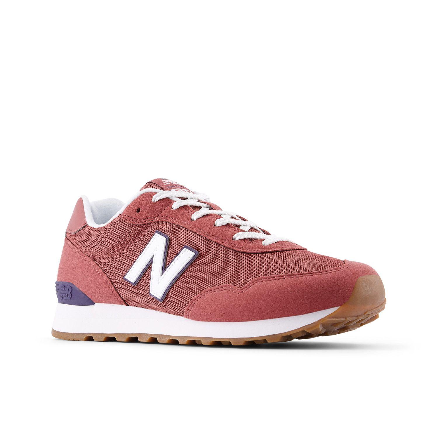 Zapatillas Urbanas Hombre New Balance 515 Rojas/Blancas-3