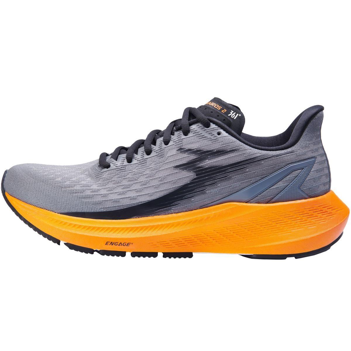 Zapatillas Running Hombre 361° Kairos 2 Gris-1