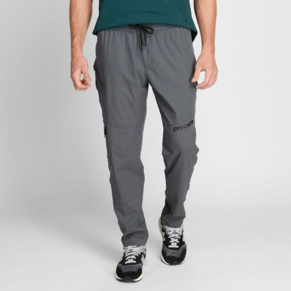 Pantalón Jogger Outdoor Hombre Spyder Gris Oscuro-0
