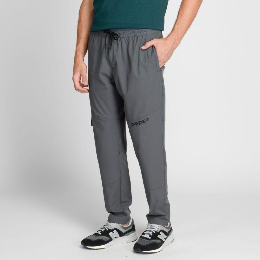 Pantalón Jogger Outdoor Hombre Spyder Gris Oscuro-2